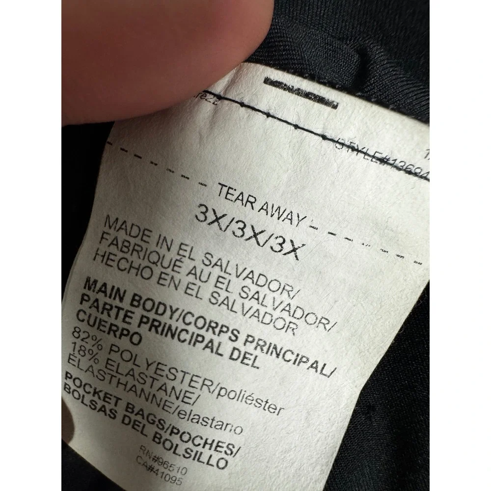 Under Armour Jacket Mens 3X Black Full Zip Mock Neck Activewear 1369404
